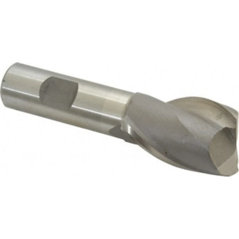 Value Collection 1-1/8, 1-5/8 LOC, 3/4 Shank Diam, 3-7/8 OAL, 2 Flute, High Speed Steel Square End Mill Single End, U...